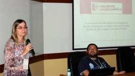 Waleska fala no 10° Encontro da Rede de Escolas