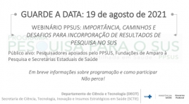 Divulgação Webinario: 