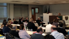 Diretora da ESP conversa com representes das Núcleos Regionais de Educação em Saúde Coletiva 