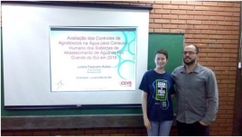 Trabalho desenvolvido pela residente da ESP Juliane Rubbo analisou resíduos de agrotóxicos na água para consumo humano