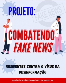 Residentes da Escola de Saúde Pública (ESP/RS) criam perfil no instagram para combate de fake news